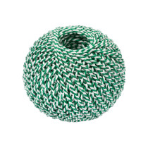 " Gamma" Шпагат хлопчатобумажный ШХ4 100% хлопок 2 мм 100 м 109 я бело- зеленый