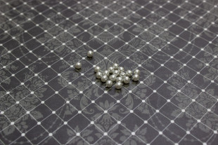 Бусина Чехия " PRECIOSA" под жемчуг 132- 19- 001 4 мм 20 шт 70443 серо- бежевый