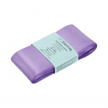 Лента атласная 50 мм ( 2 ") "Gamma" ФАСОВКА 5.4 м №082 фиолетовый