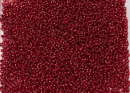 Бисер Япония MIYUKI Seed Beads 15/0 5г 1420 окрашенный кирпично красный серебряная линия внутри